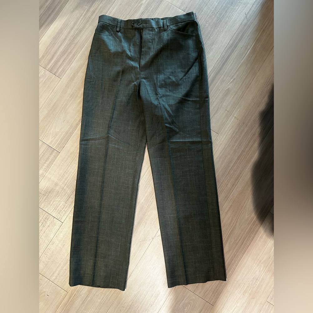 elegant stright gray pants